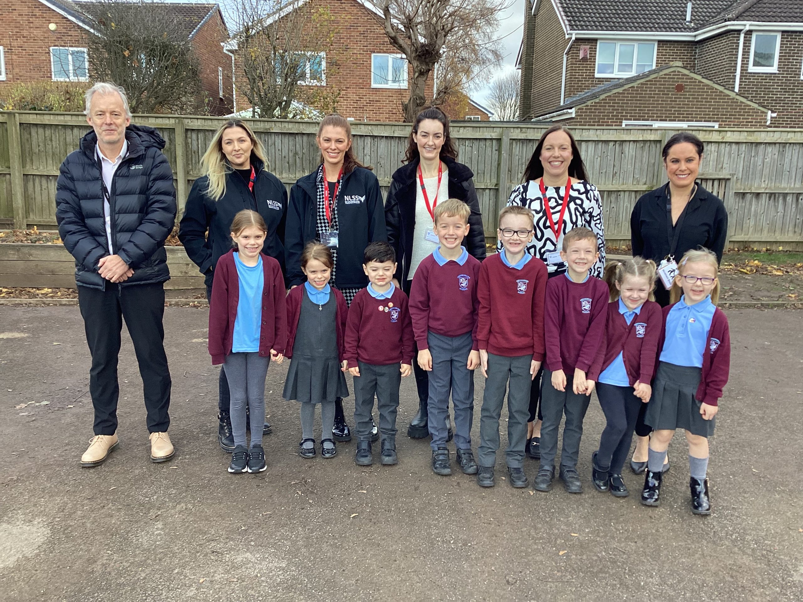 Parents swing into action to help create new playground Crooksbarn